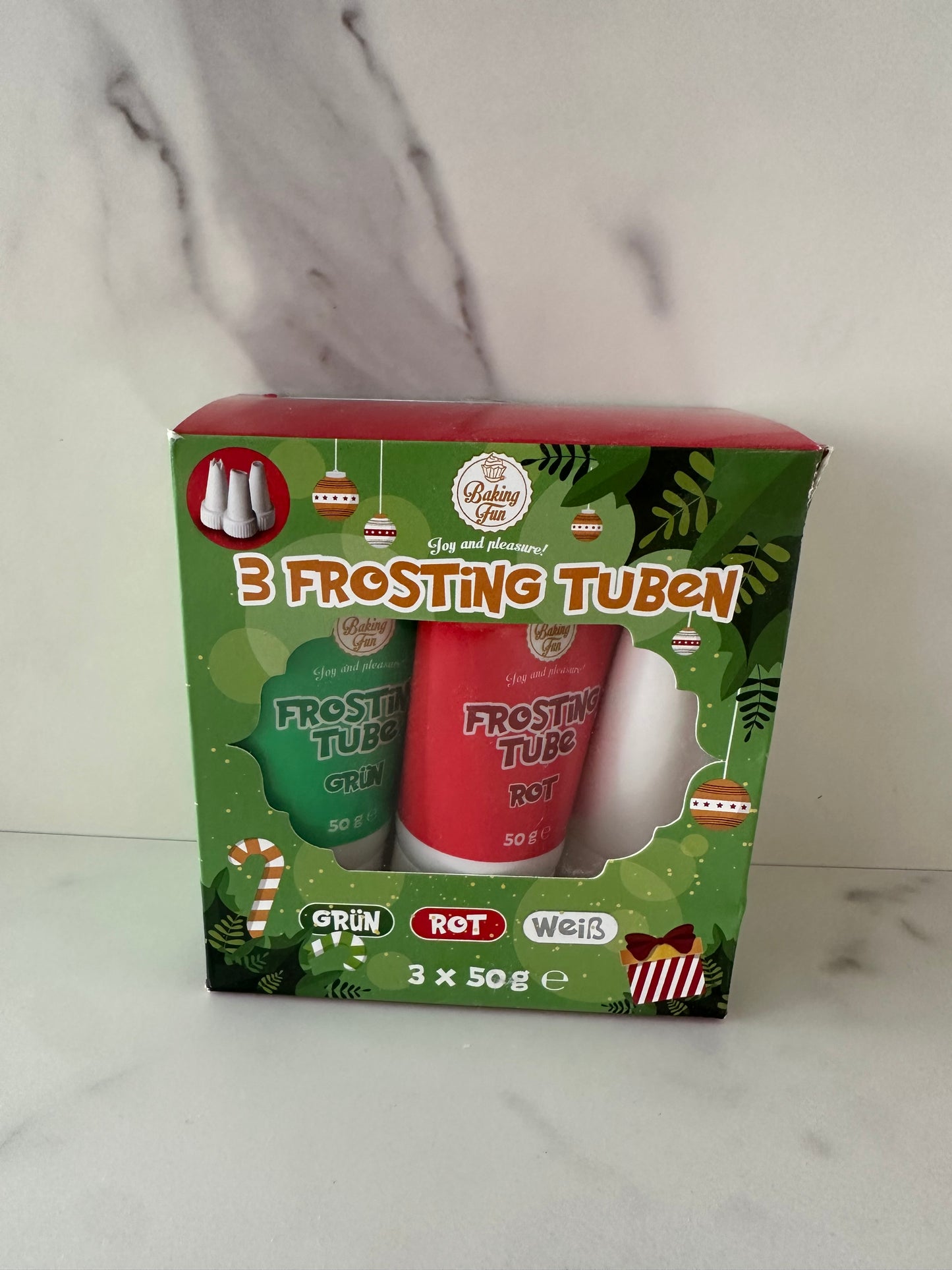 3 Frosting Tuben