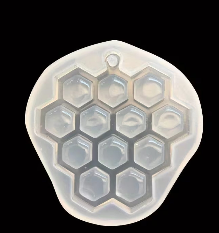 Silikonform Bienenwabe
