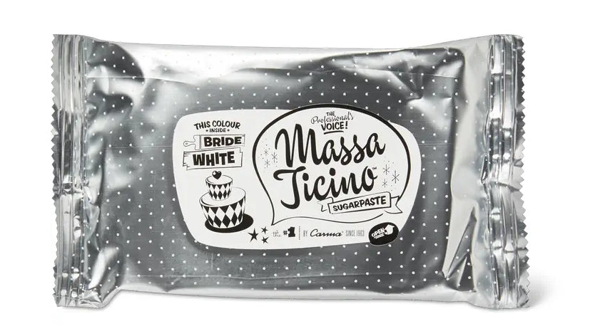 Rollfondant Massa Ticino Weiss 250 g