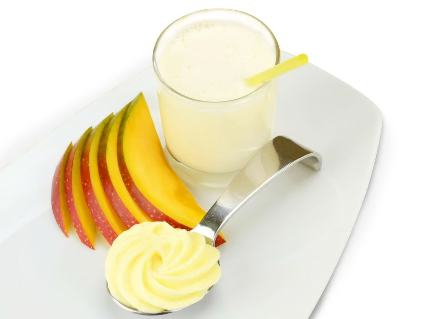 Sahnestand Mango-Buttermilch