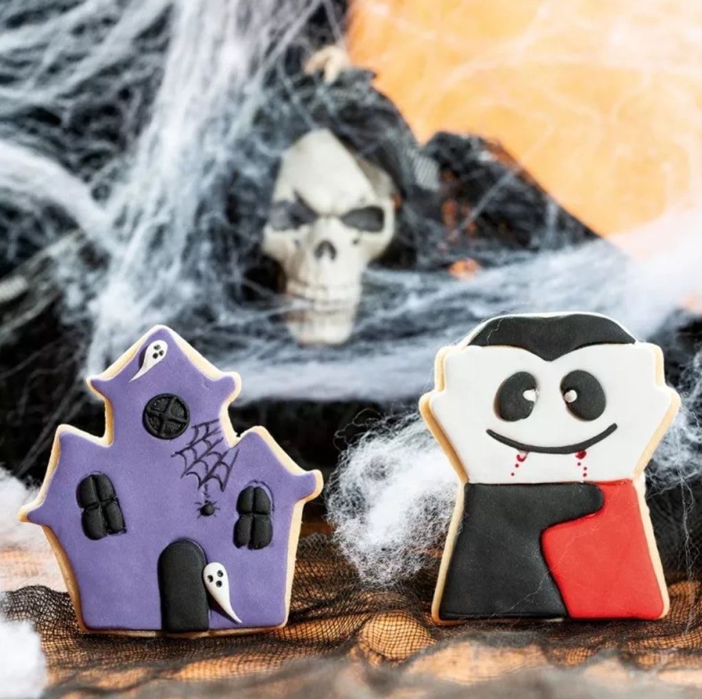 Decora, Ausstecher Vampir und Spukhaus (2er-Set)