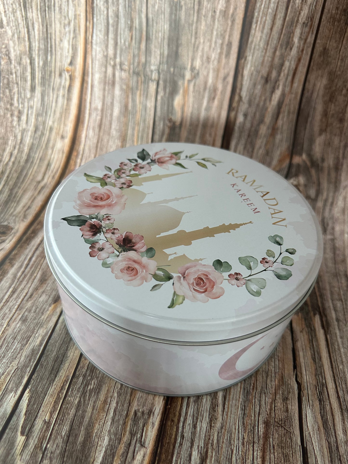 Ramadan aufbewahrungsdose rosa