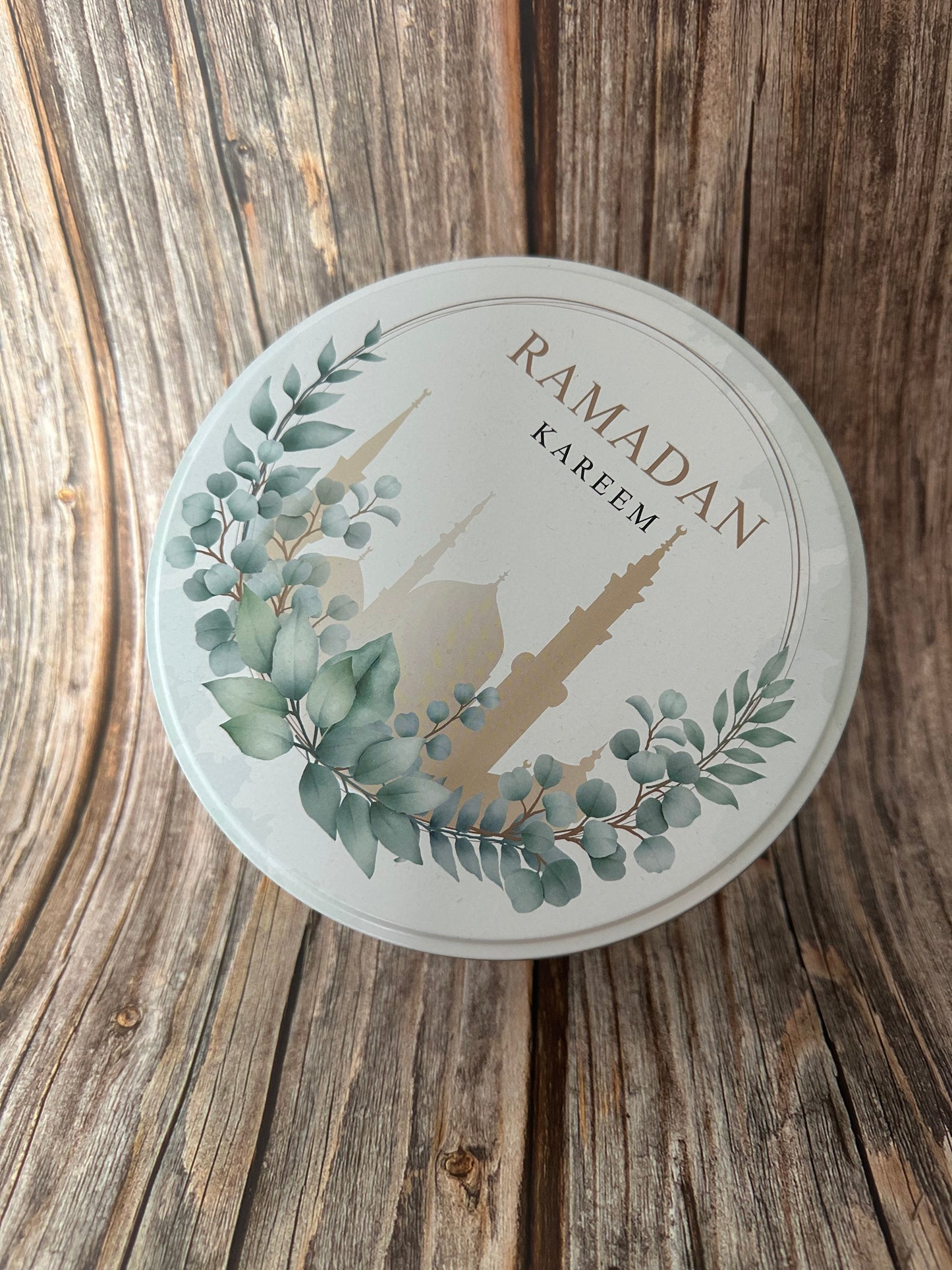 Ramadan aufbewahrungsdose grün