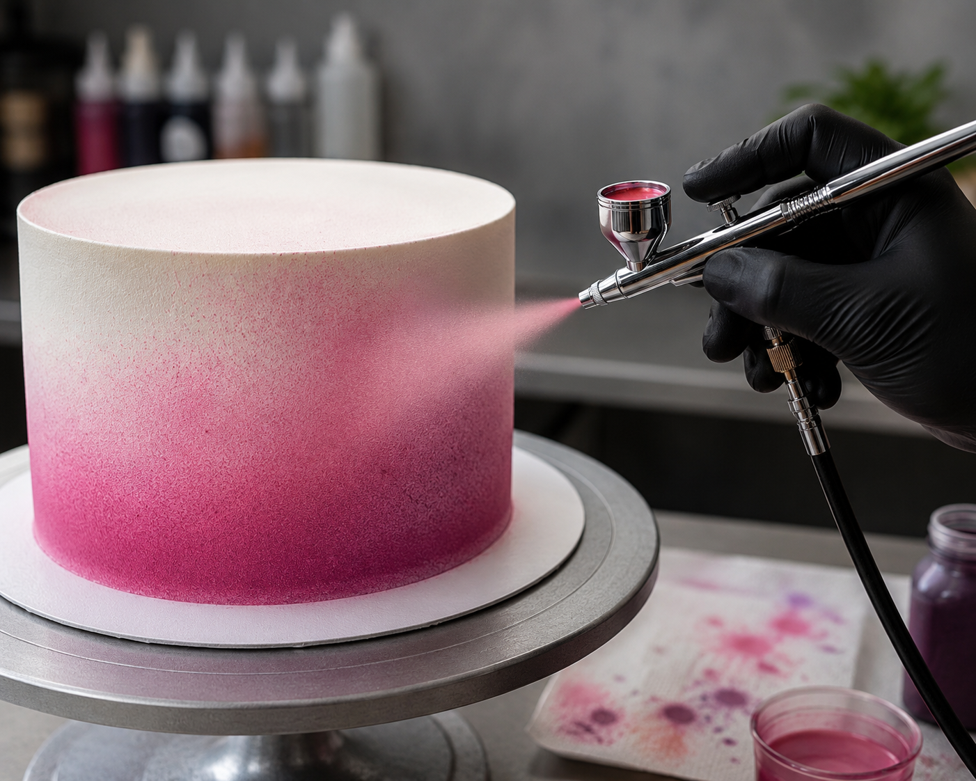 Airbrush für Lebensmittel