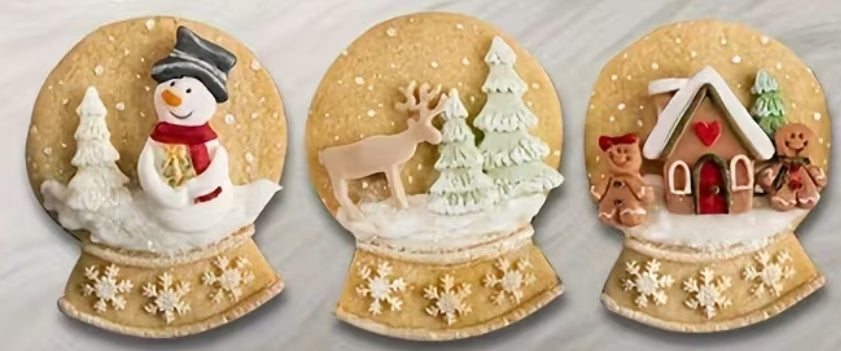 3D Weihnachtssilikonform