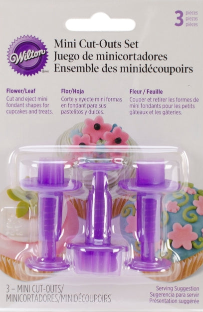 Mini Cut- Outs Set Flower/Leaf