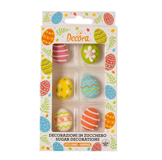 Decora Zuckerdekoration Easter Eggs