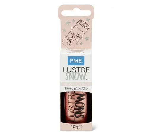 PME Glitzerstaub Lustre Snow Rosegold 10g