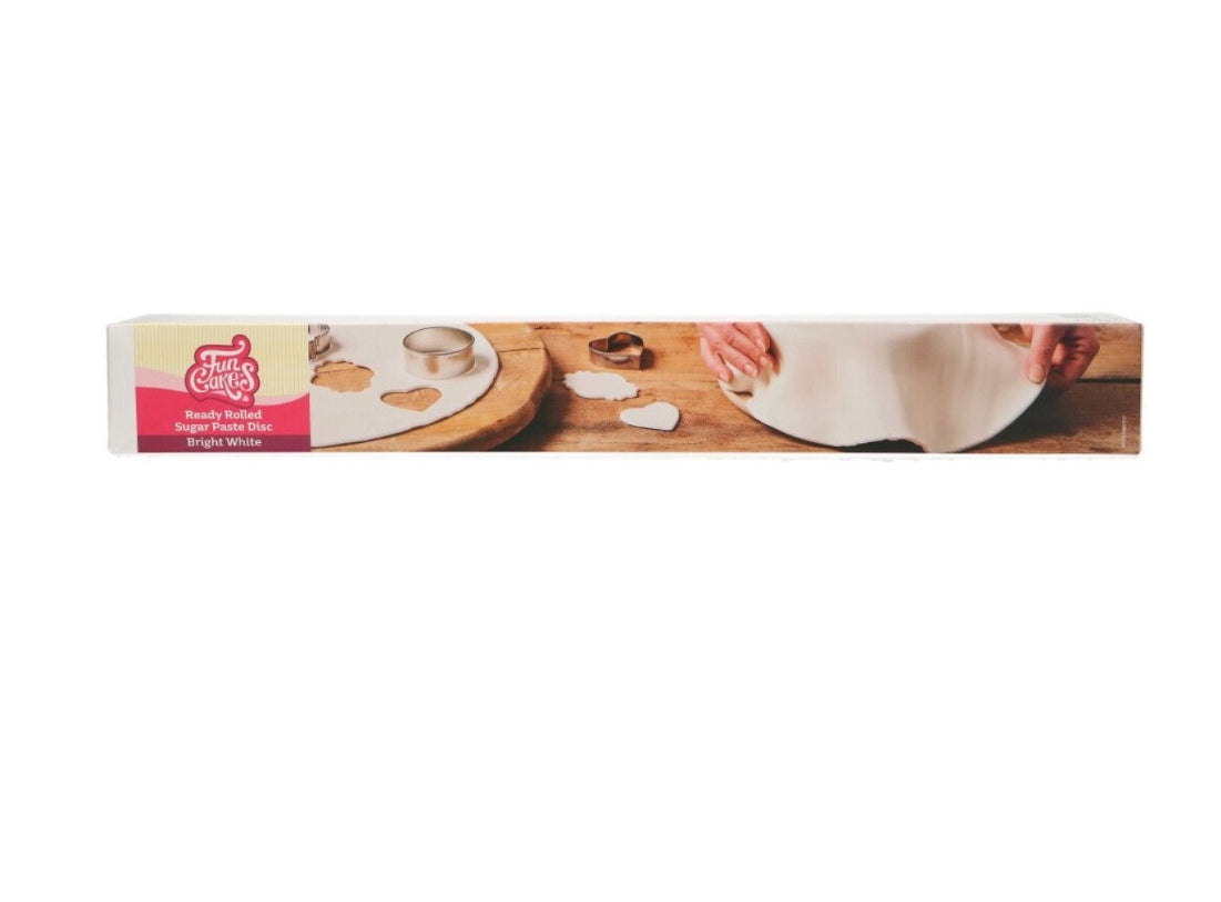 Fondantdecke weiss 36 cm