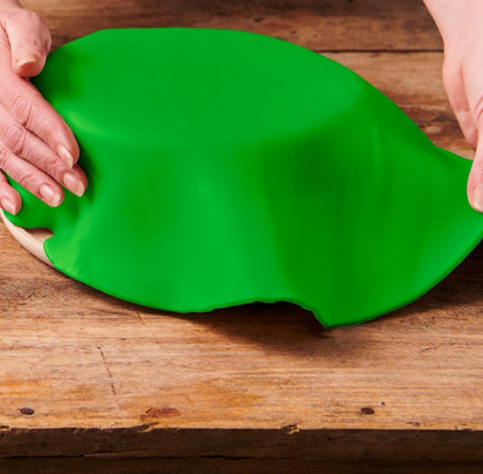 Fondantdecke grün 36 cm