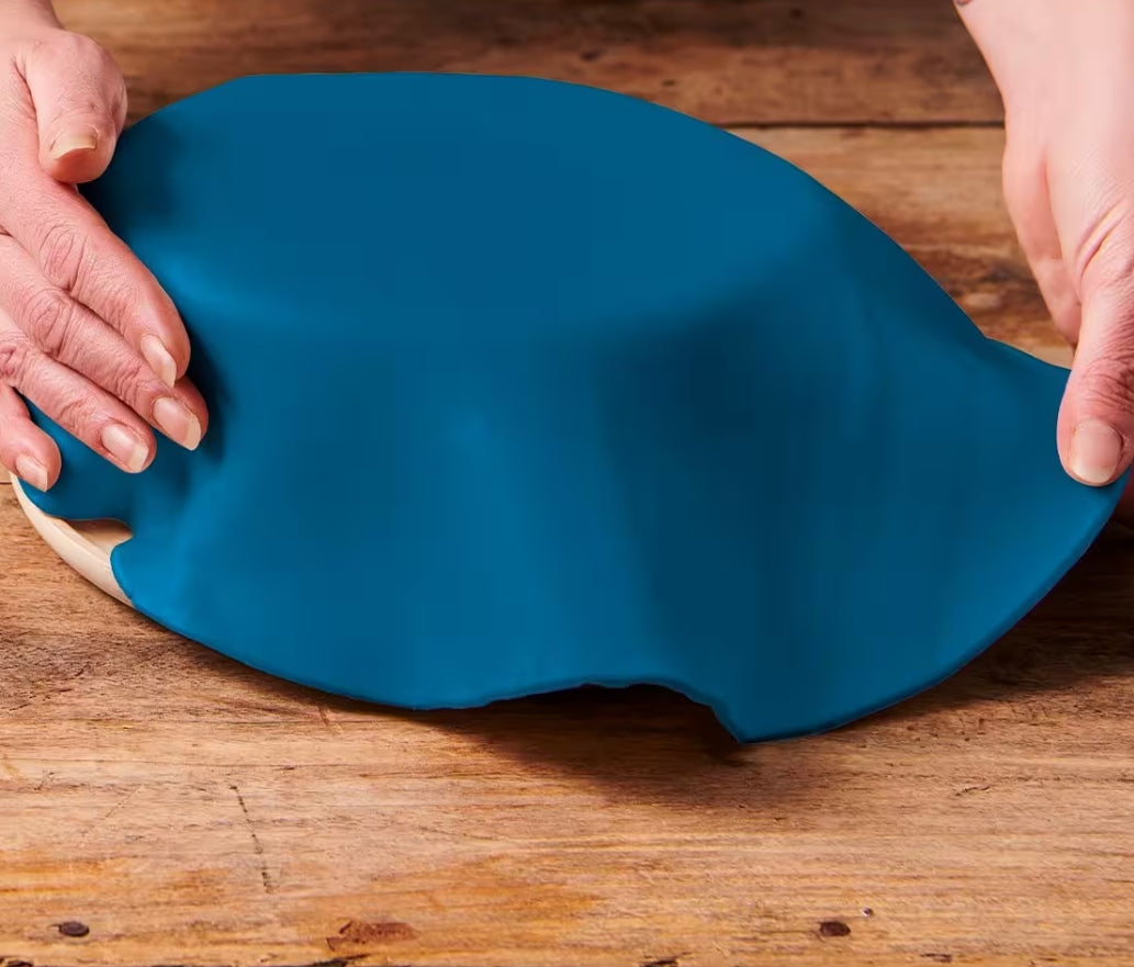 Fondantdecke dunkelblau 36 cm