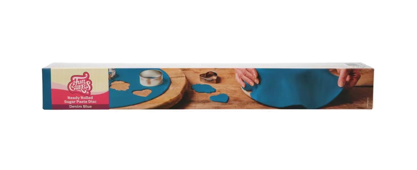 Fondantdecke dunkelblau 36 cm