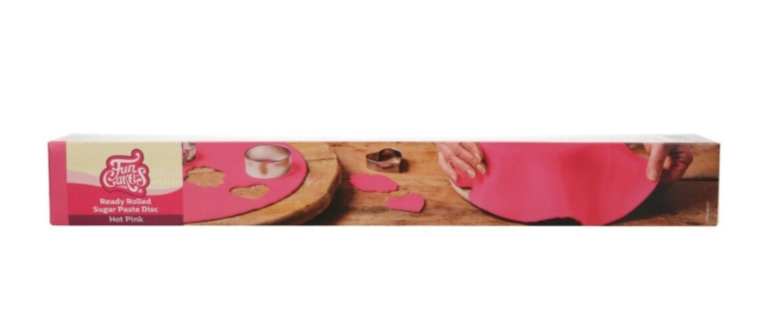 Fondantdecke Pink 36 cm