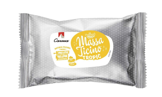 Rollfondant Massa Ticino Tropic Gelb 250g