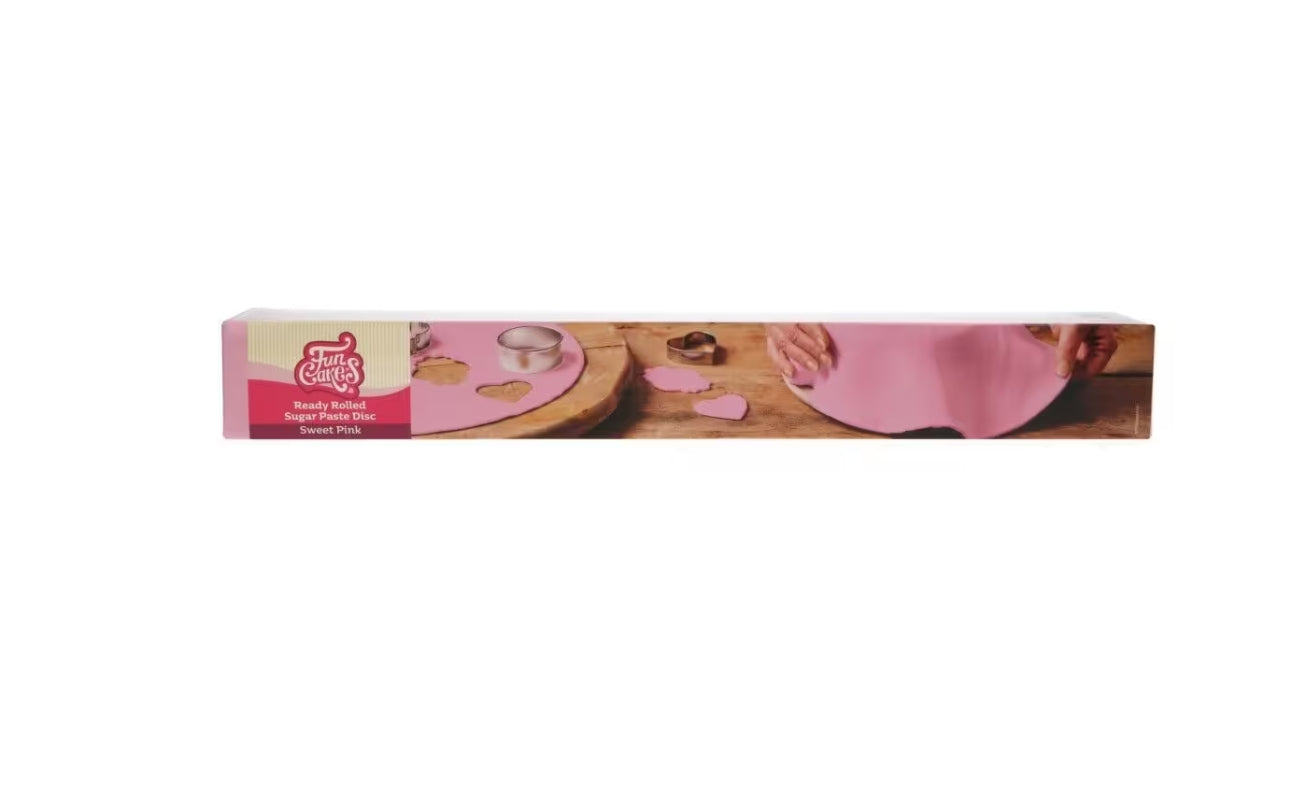 Fondantdecke Pink hell 36 cm