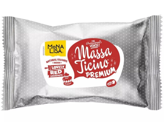 Rollfondant Massa Ticino Lovely Red 250g