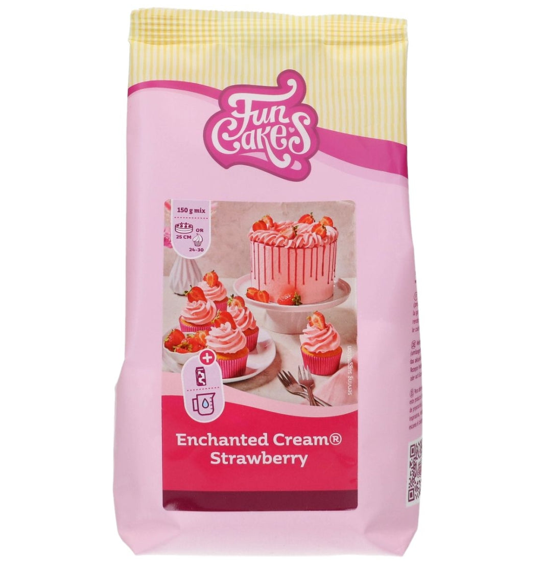 FunCakes Mix for Enchanted Cream® Strawberry 450g