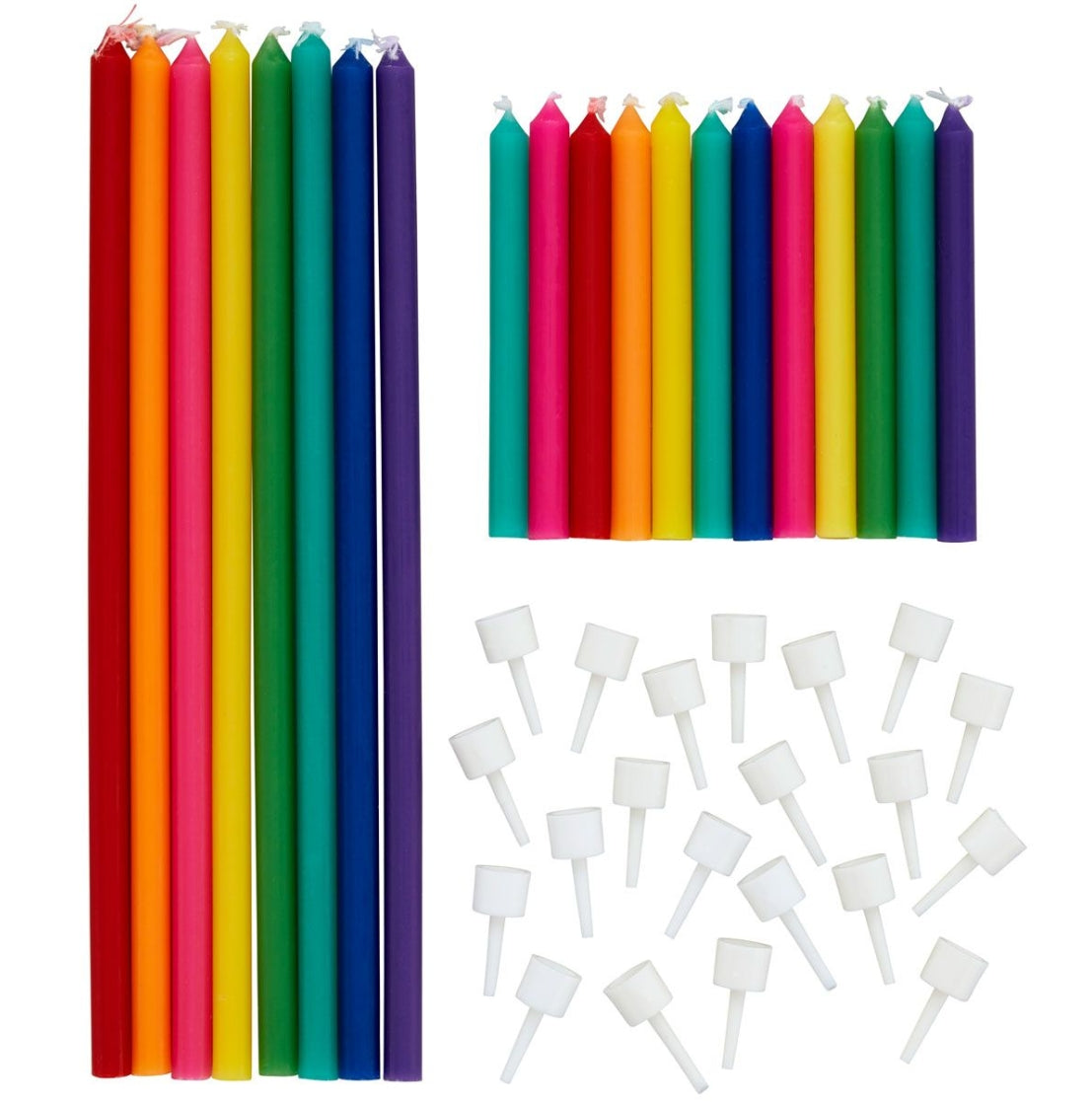 Wilton Birthday Candles Tall & Short