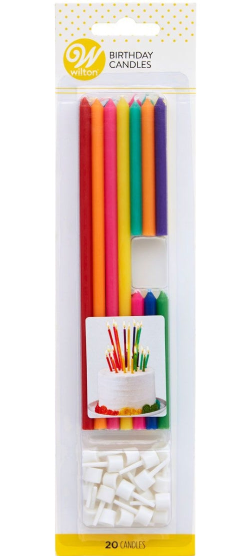 Wilton Birthday Candles Tall & Short