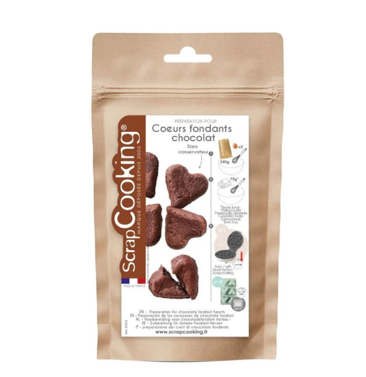ScrapCooking Coeurs fondants Choco