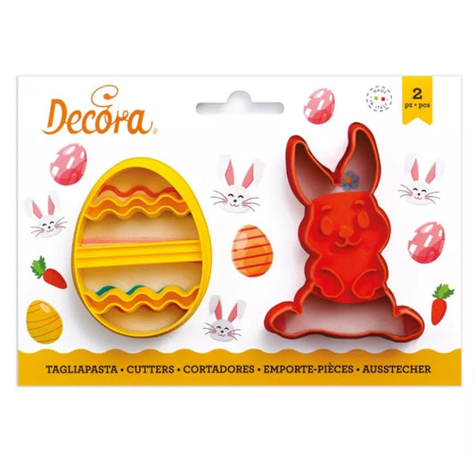 Decora Ausstechformen Hase und Ei
