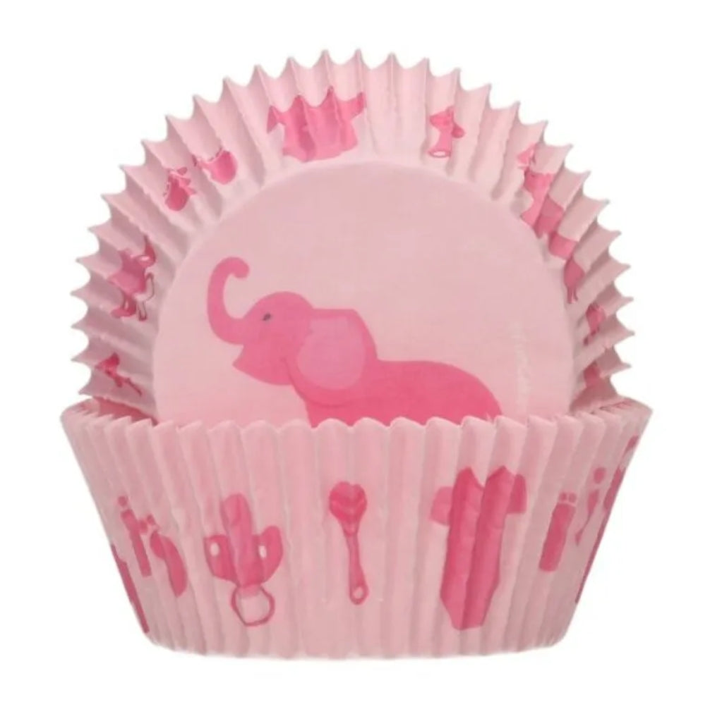 FunCakes Cupcakes Babyrosa, 48 Stück