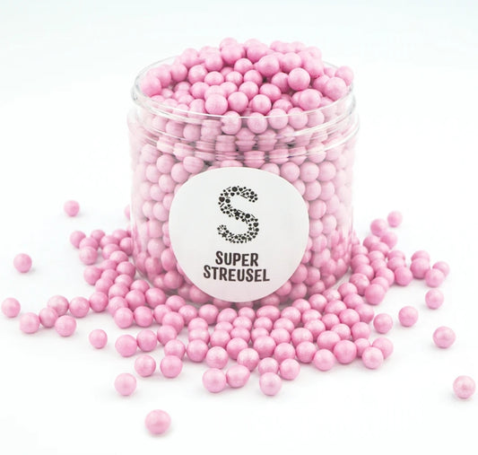Mini Knusperkugeln Rosa Super Streusel