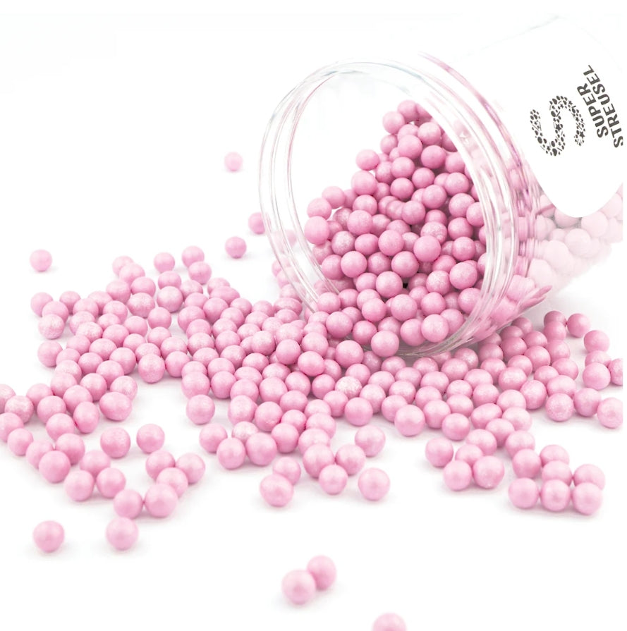Mini Knusperkugeln Rosa Super Streusel