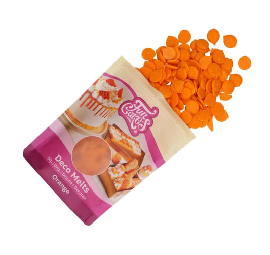 FunCakes Orange Deco Melts 250g