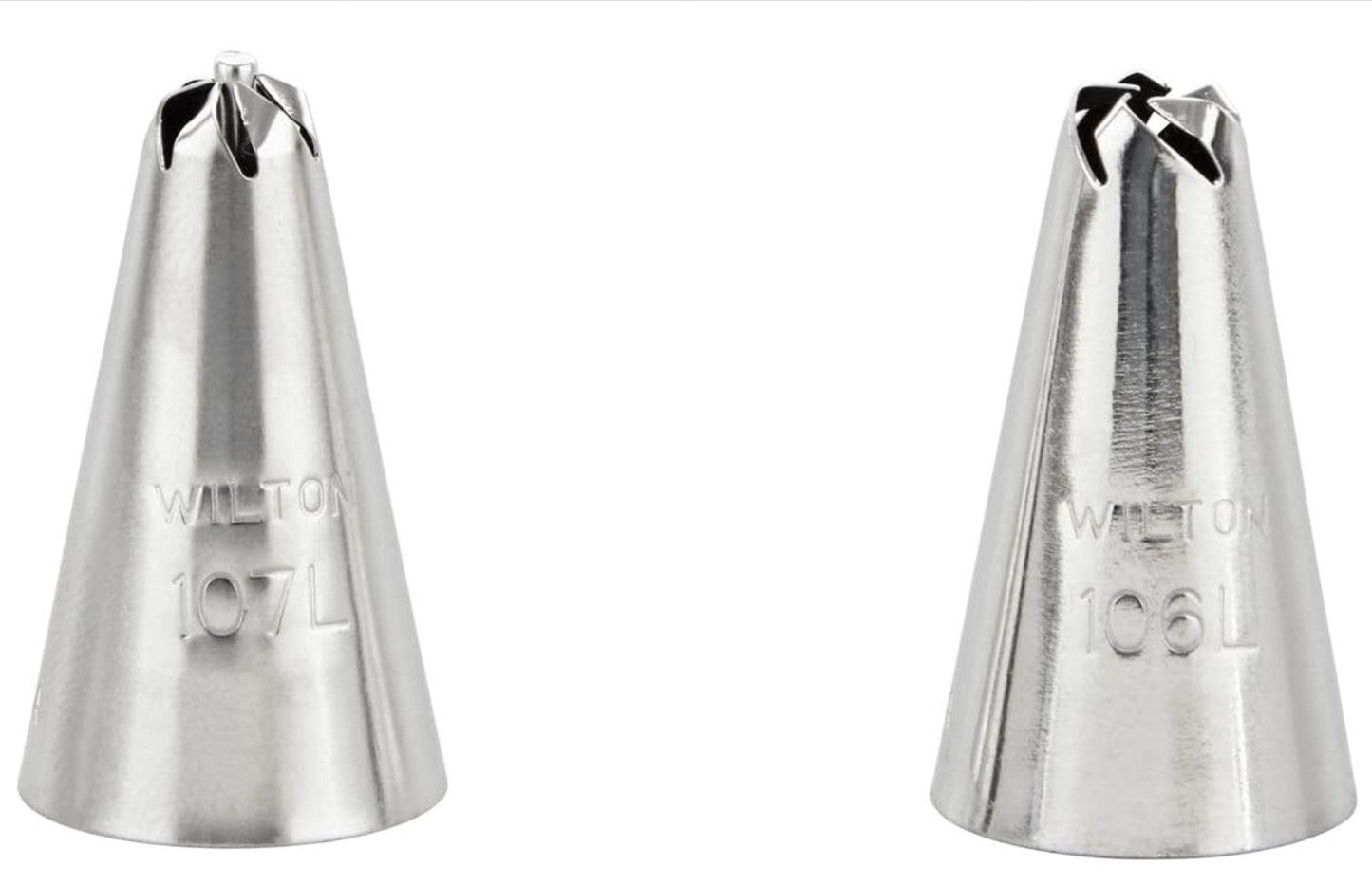 Wilton Spritztülle – Set Linkshänder (106L, 107L)