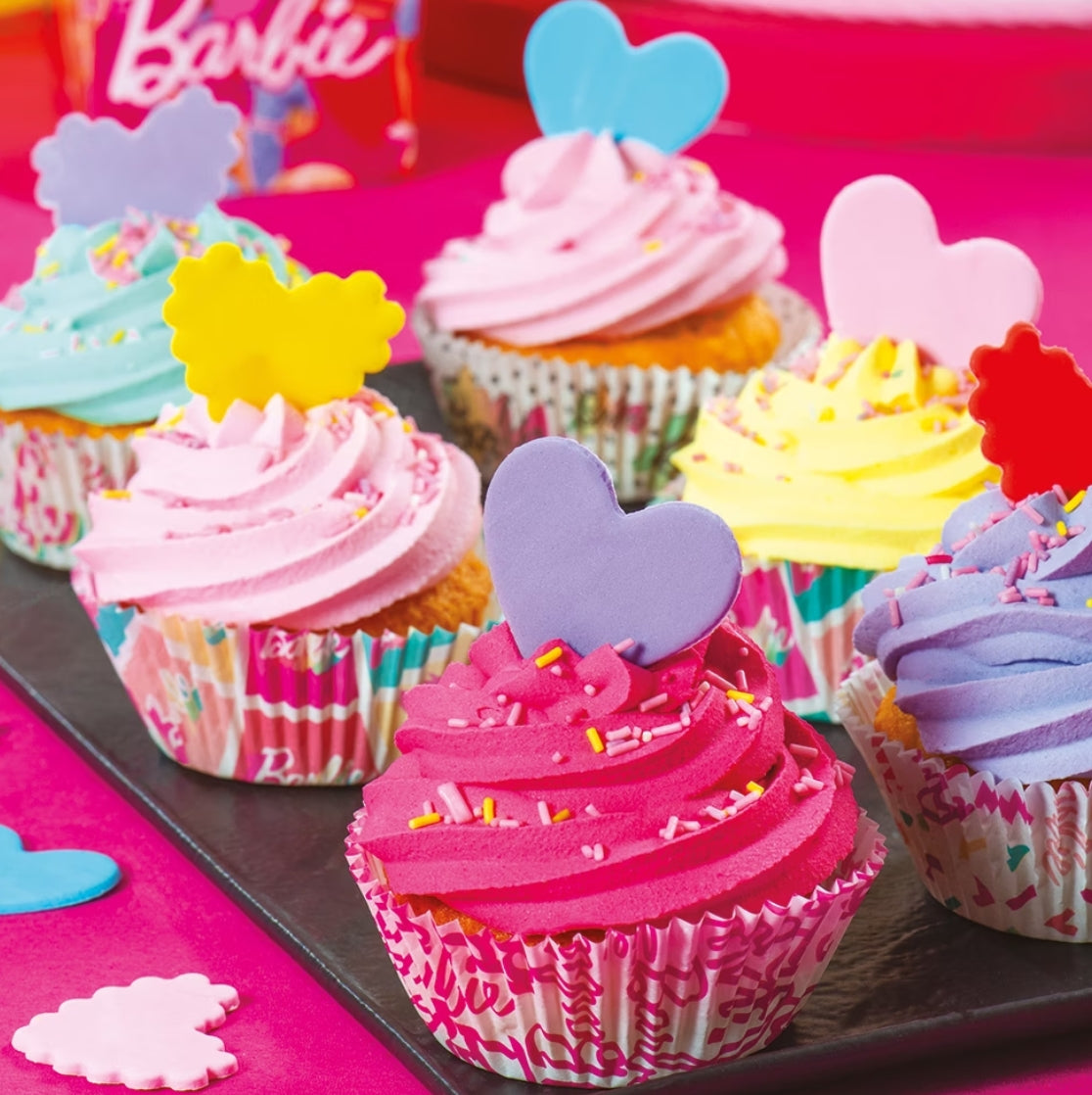 Cupcake-Förmchen - Barbie Mehrfarbig (36 Stk.)
