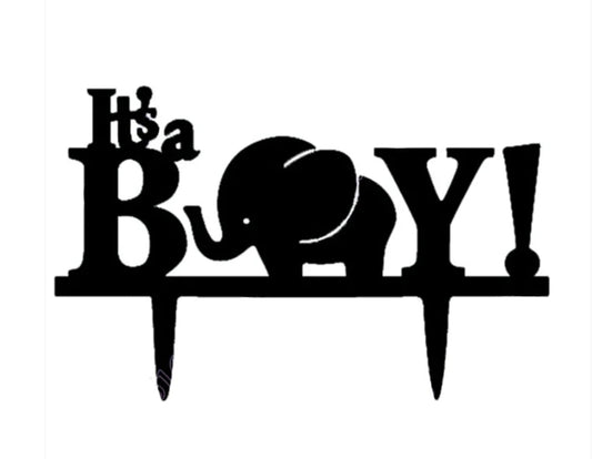"It's a Boy" Topper