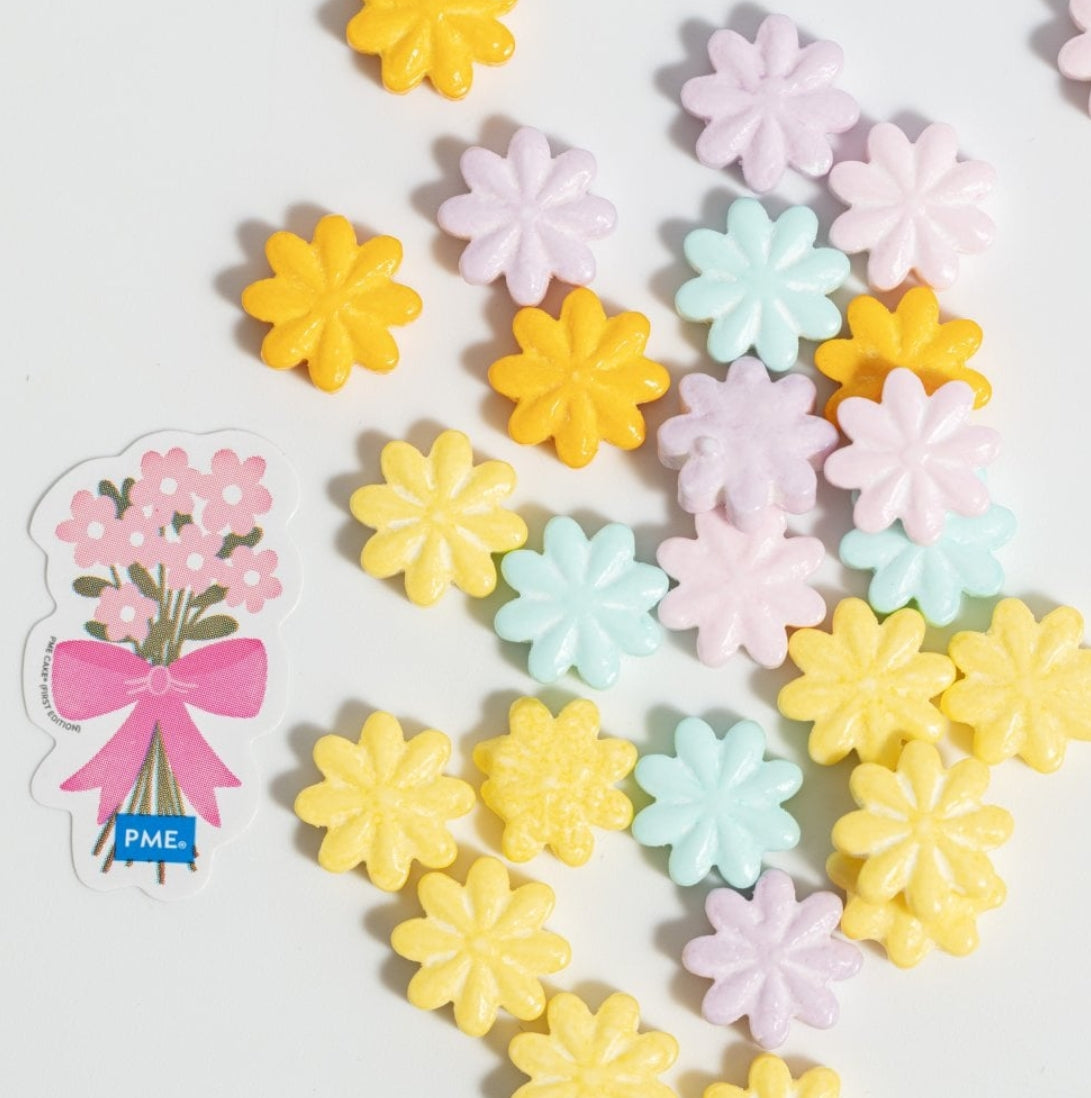 PME Sprinkle Charms Pastel Blumen 25 g
