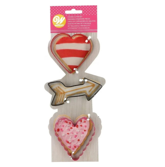 Wilton, Ausstechformen Valentinstag (3er-Set)