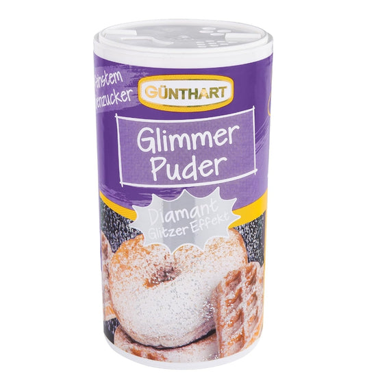 Günthart BackDecor Glimmer Puder Weiß 100 g