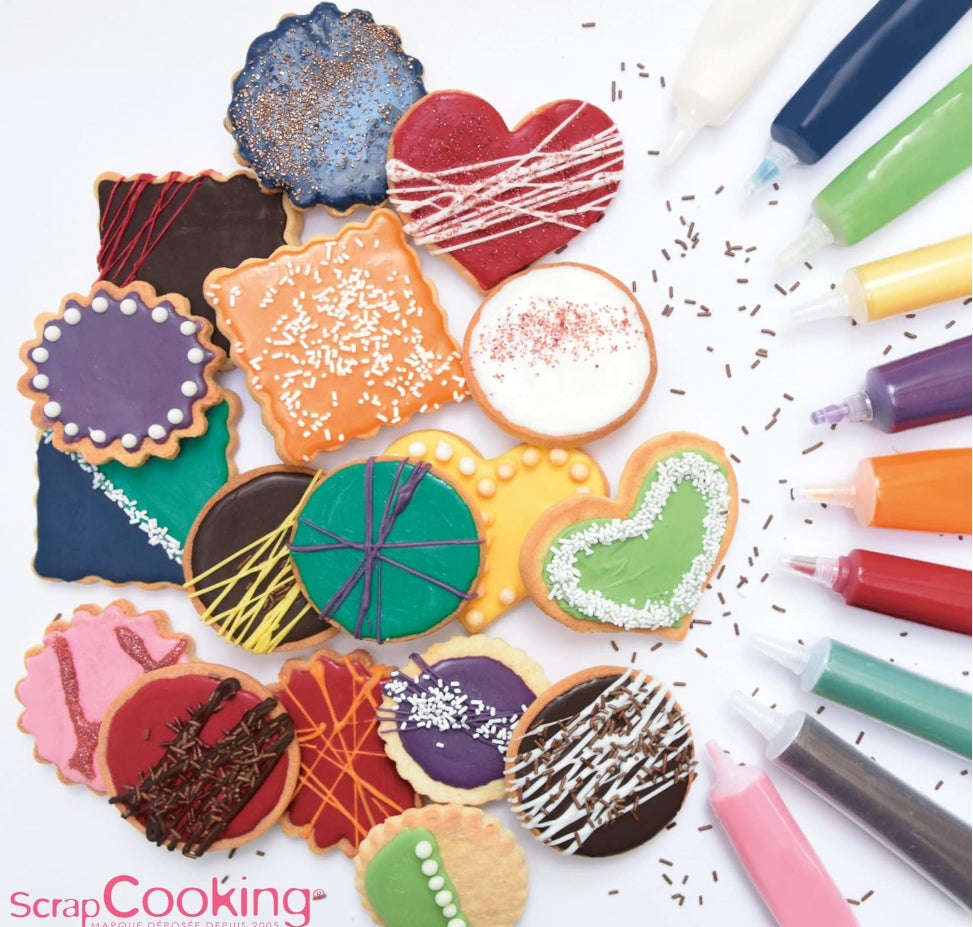 ScrapCooking - Stylo Choco Bleu Pastel 25 g