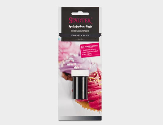Speisefarben-Paste – Schwarz