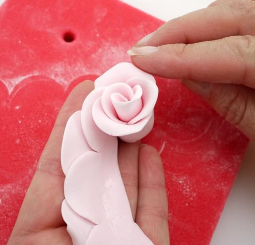 3 Rosenblüten-Fondantausstecher