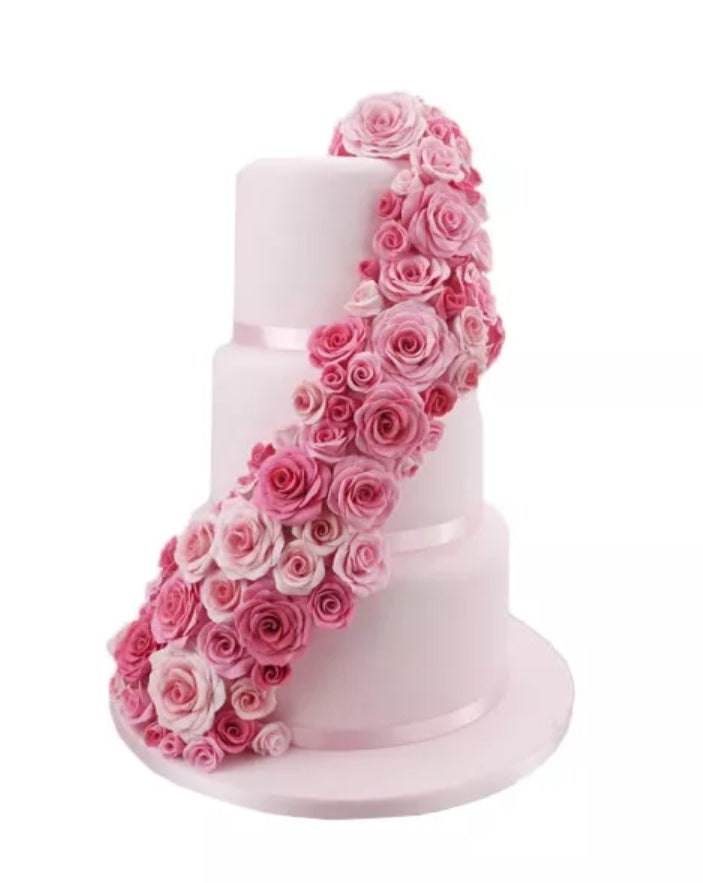 3 Rosenblüten-Fondantausstecher