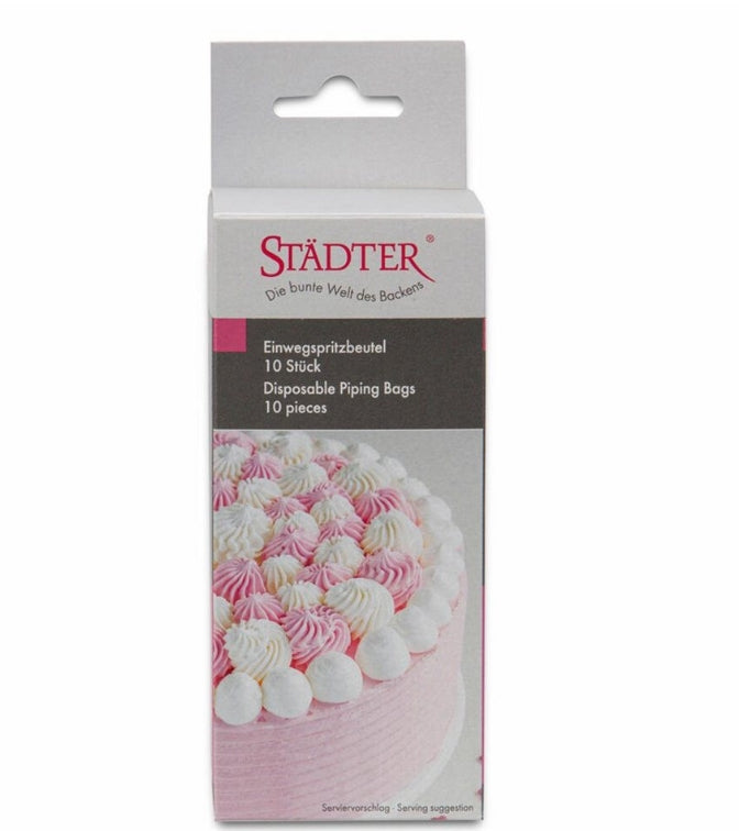 Städter Spritzbeutel Einweg 10 Stück 35 cm