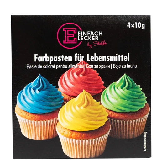 Einfach Lecker Farbpasten Set (4x 10g)