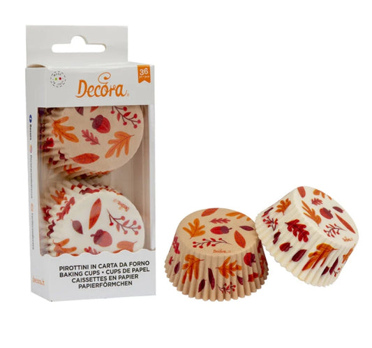 Muffinförmchen Decora Herbst