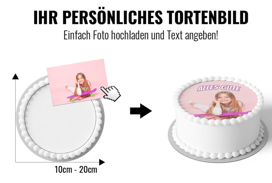 Tortenfoto Rund ⌀ 18 cm