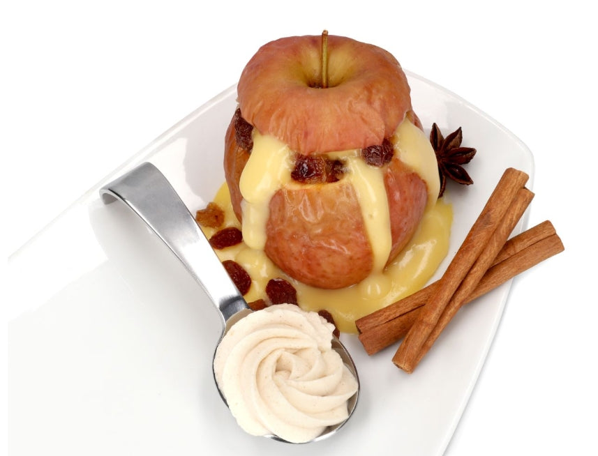 Sahnestand Bratapfel