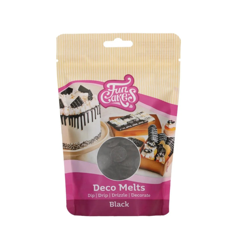 FunCakes Deko Melts schwarz/ MHD Juli 2026