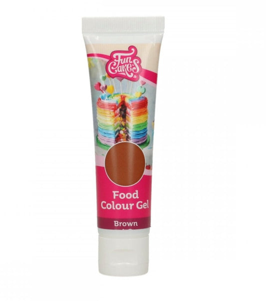 FunCakes Braun, Lebensmittelfarbgel 30g