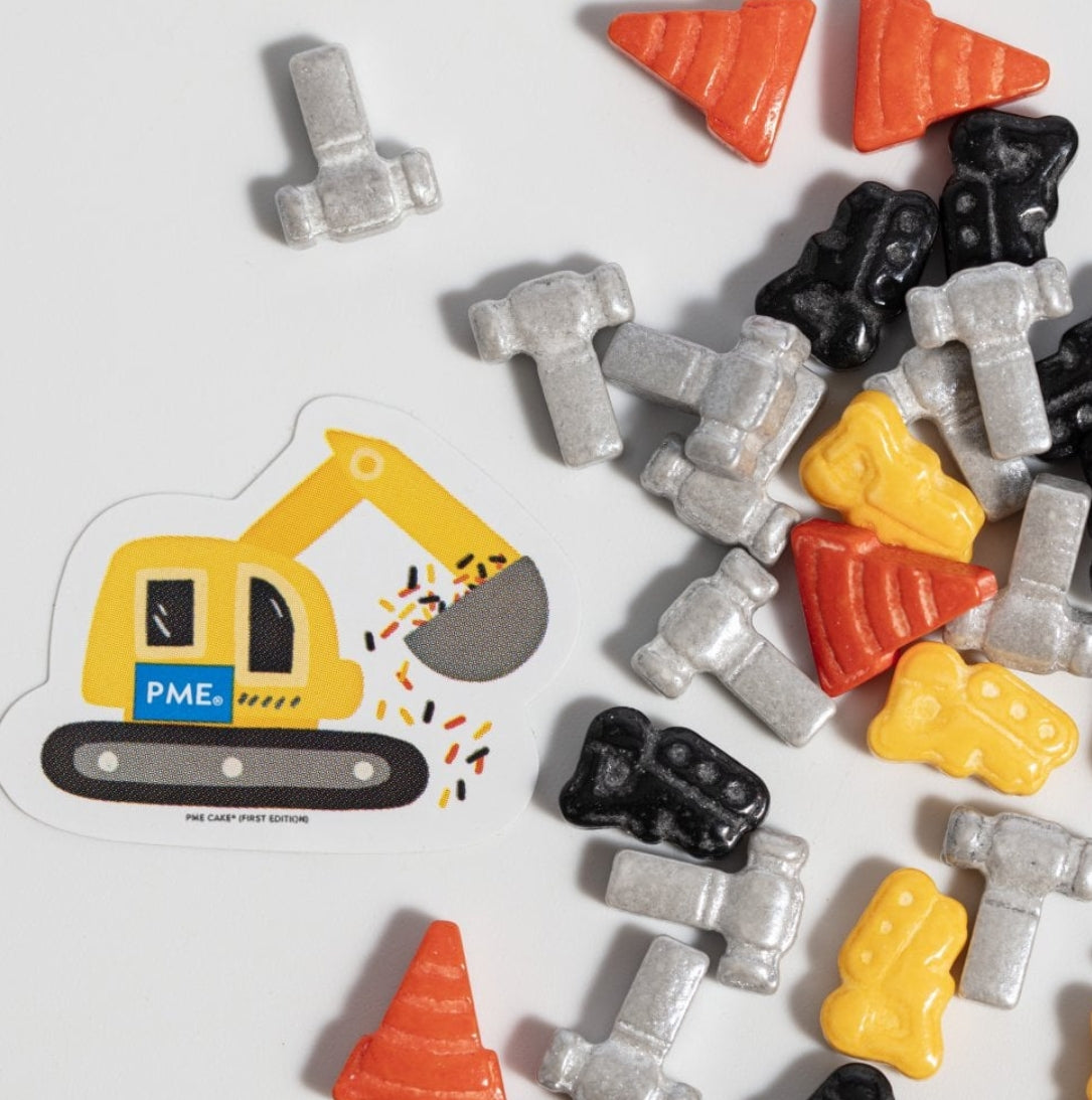 PME Sprinkle Charms Baustellen 25g
