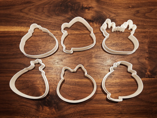 Zuckersüße 3D Weihnachts-Dumplings 6 Teilig