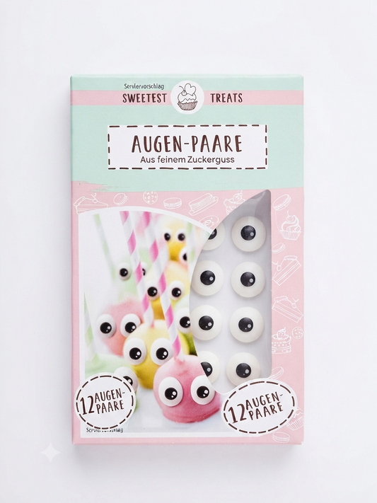 Augen Paare aus feinem Zuckerguss