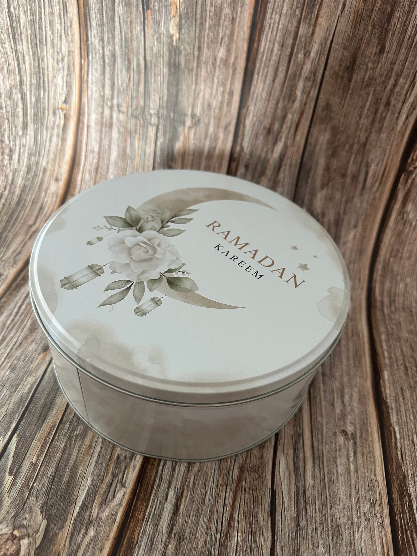 Ramadan aufbewahrungsdose blumen gross